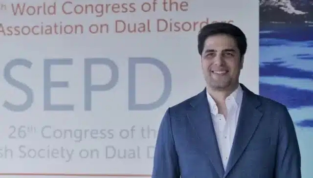 Carlos Parro, psiquiatra experto en patología dual en el Centro Árbor