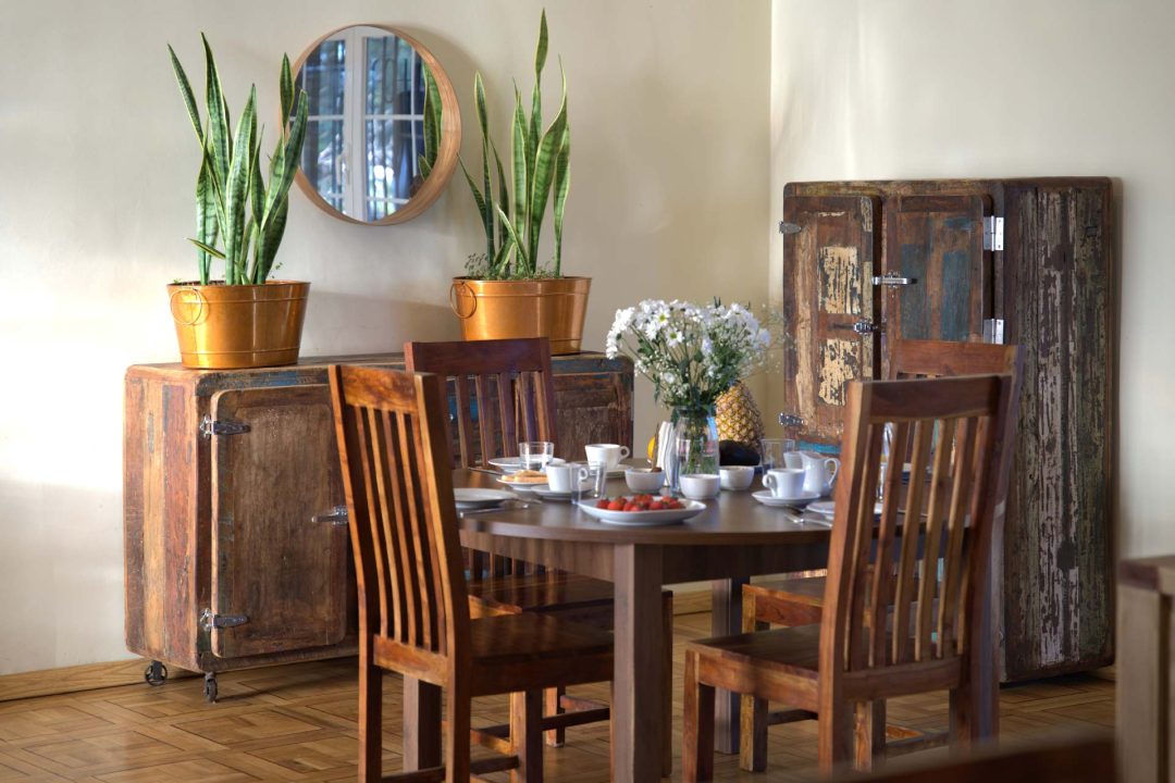 Salón comedor centro de adicciones Arbor en Soto del Real