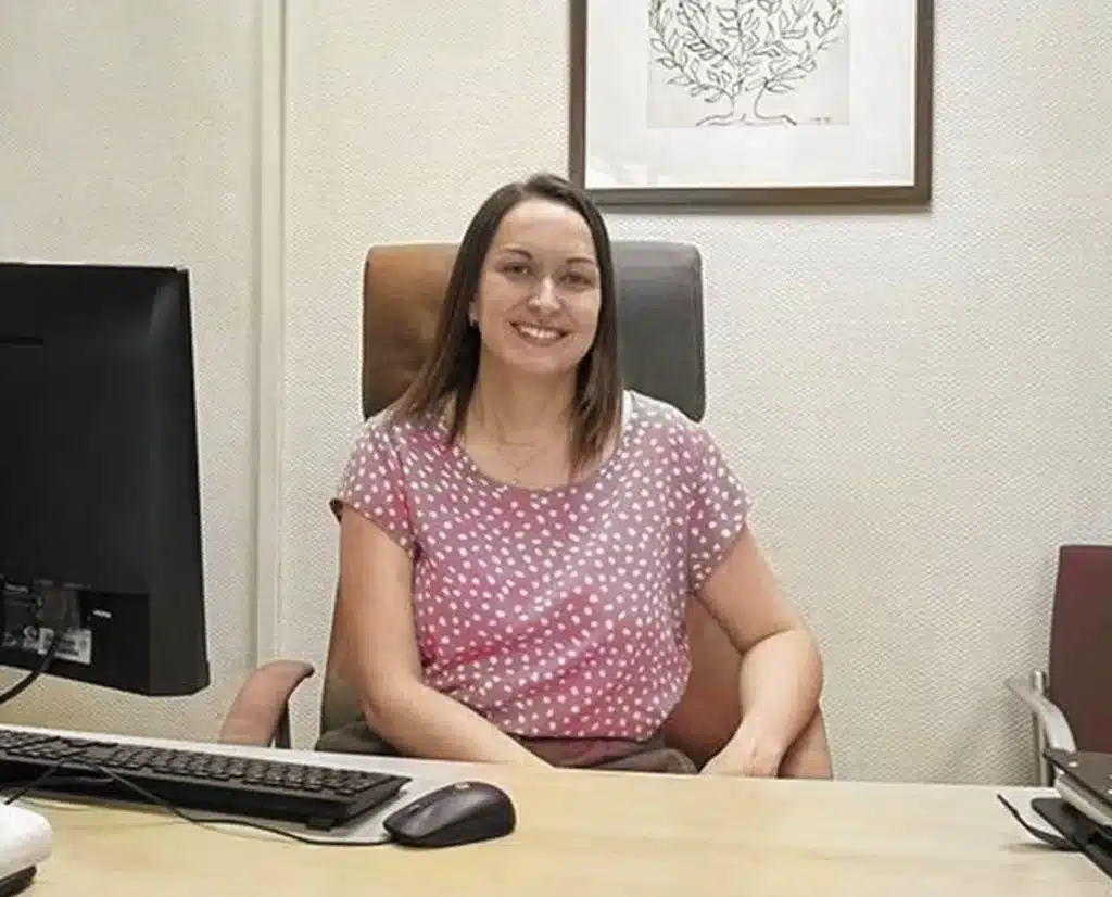 Isabel, psicóloga del Centro de Desintoxicación Árbor en Soto del Real, Madrid.